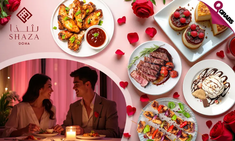 Ignite the Romance with a Dinner Buffet or Set Menu at Shaza Hotel!
